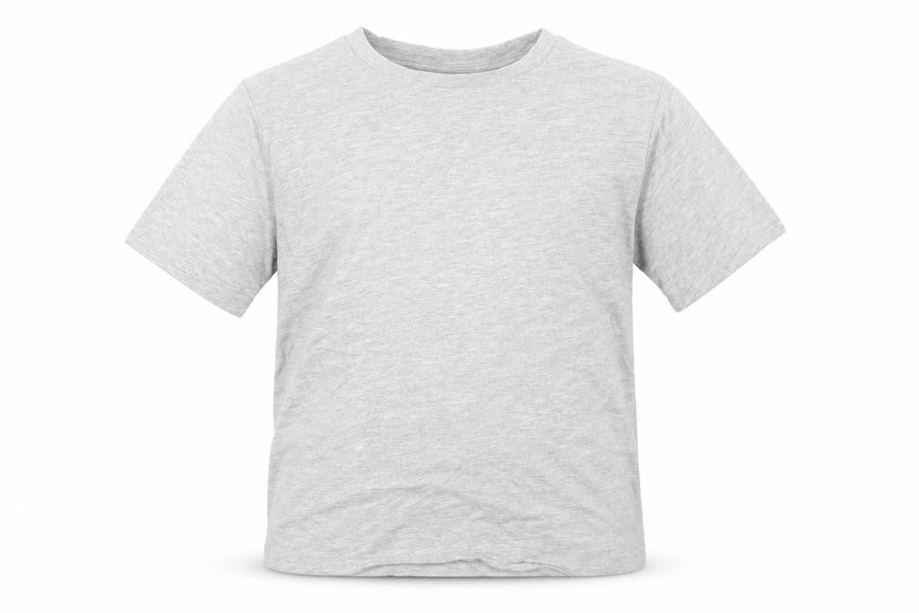Studio Boys Grey  Cotton Basic T-Shirt Size 8-9 Years Crew Neck