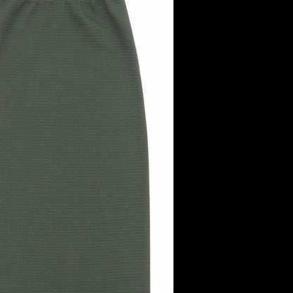 Preloved Oh My Love Womens Green  Polyester Bodycon  Size S  Square Neck Pullover - Open back - Label