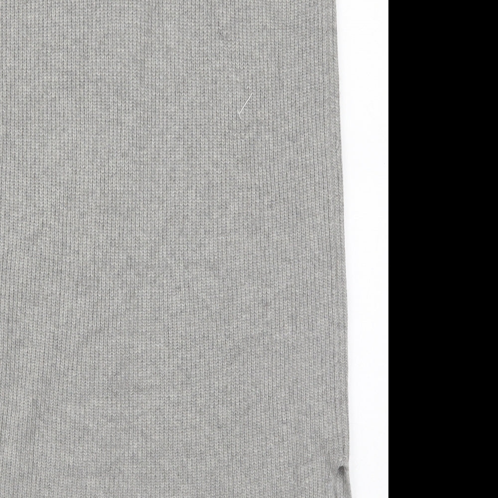 BRAX Womens Grey V-Neck  Viscose Cardigan Jumper Size 10