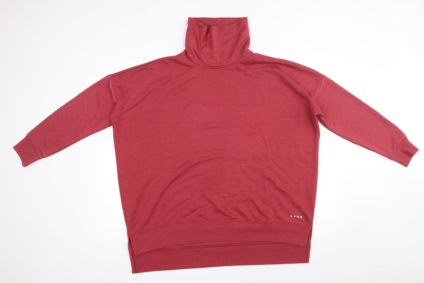 Matalan Womens Red  Polyester Pullover Sweatshirt Size M  Pullover