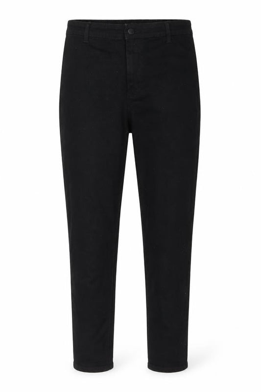 Denim & Co. Womens Black  Cotton Skinny Jeans Size 14 L27 in Regular Button