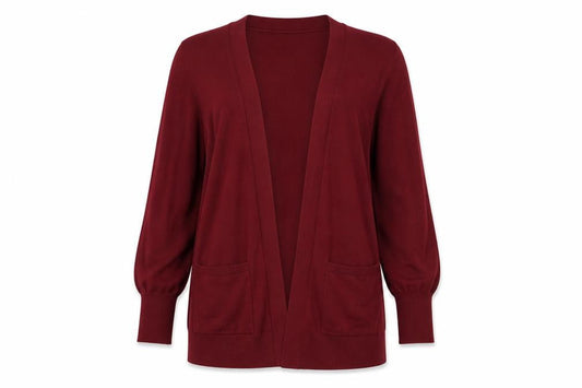 Marks & Spencer Womens Purple V-Neck  Viscose Cardigan Jumper Size XS
