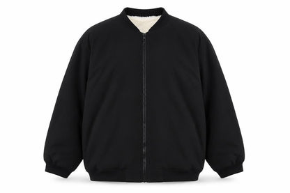 Emery Rose Womens Black   Windbreaker Jacket Size 2XL  Zip - Fluffy Lining