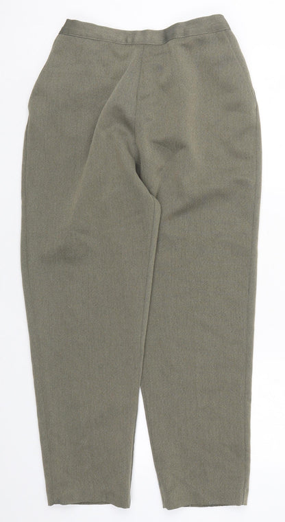 Saira of Manchester Womens Green  Polyester Trousers  Size 18 L27 in Regular