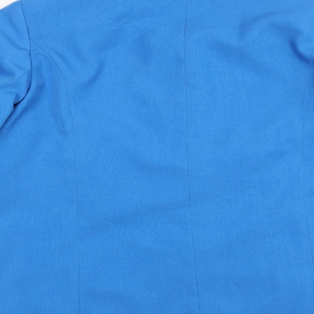 Wardrobe Womens Blue   Jacket  Size 14  Button