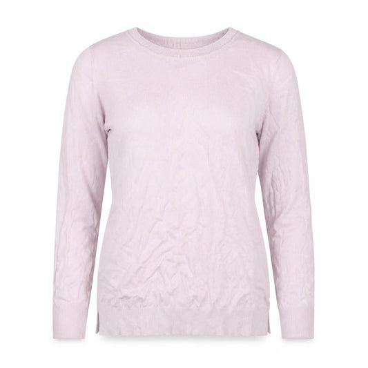 Peacocks Womens Pink Round Neck  Viscose Pullover Jumper Size 8