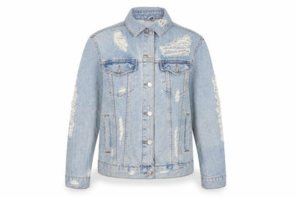 Topshop Womens Blue   Jacket  Size 8  Button