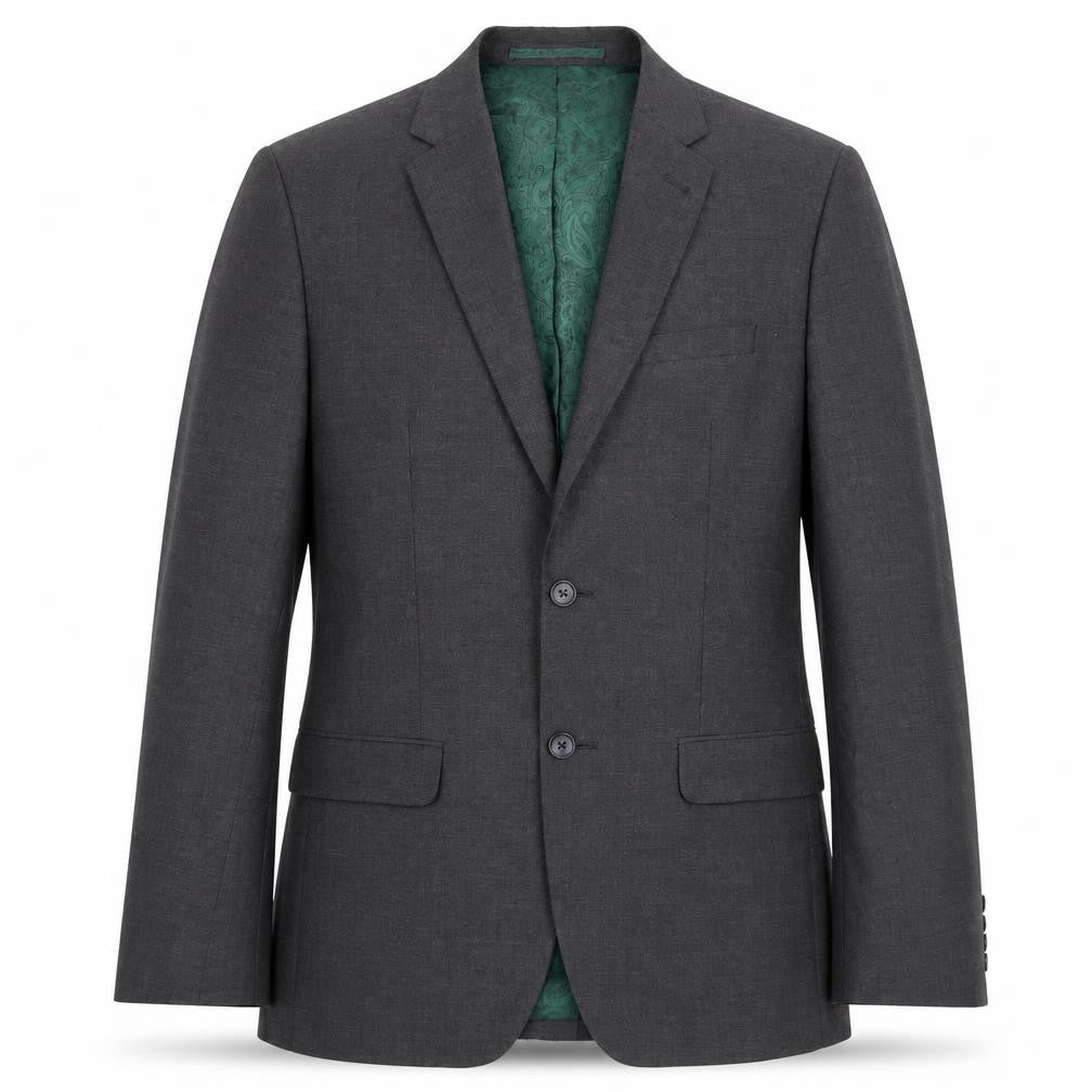 NEXT Mens Grey  Polyester Jacket Blazer Size 38   - Tailored Fit