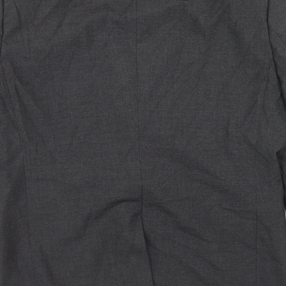 Next Mens Grey  Polyester Jacket Blazer Size 38   - Tailored Fit
