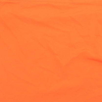 Peacocks Womens Orange  Polyester Basic Blouse Size 12 Off the Shoulder