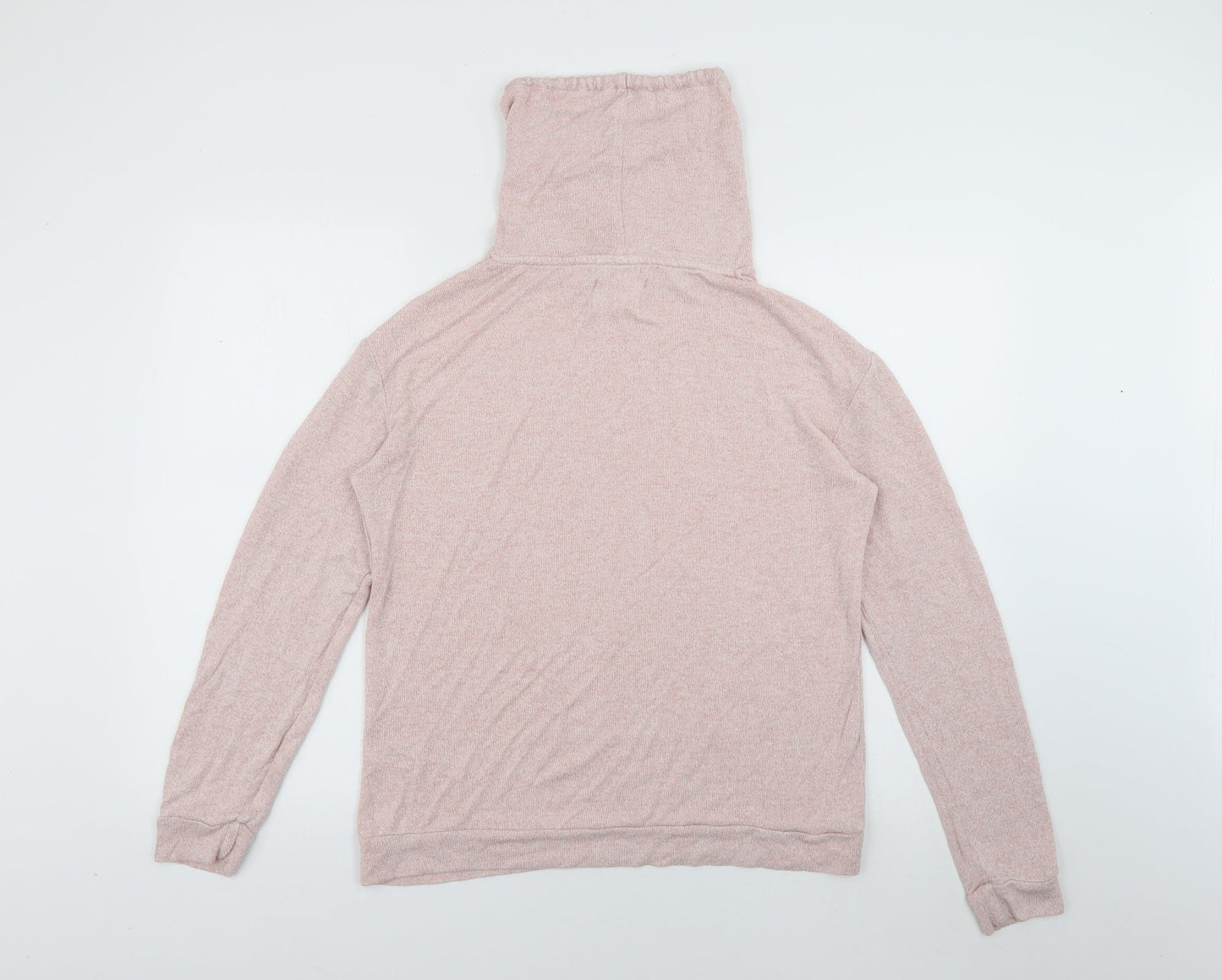 NEXT Womens Pink Roll Neck  Viscose Pullover Jumper Size M