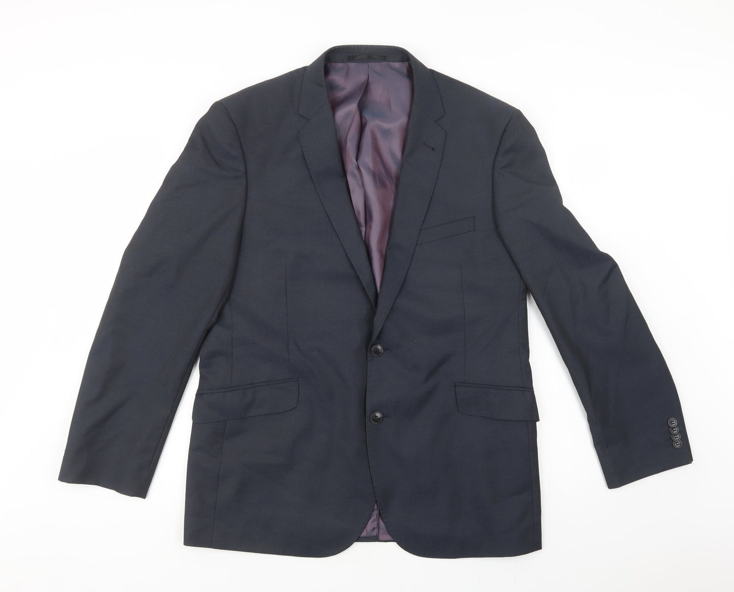 Matalan Mens Blue   Jacket Blazer Size 42  Button