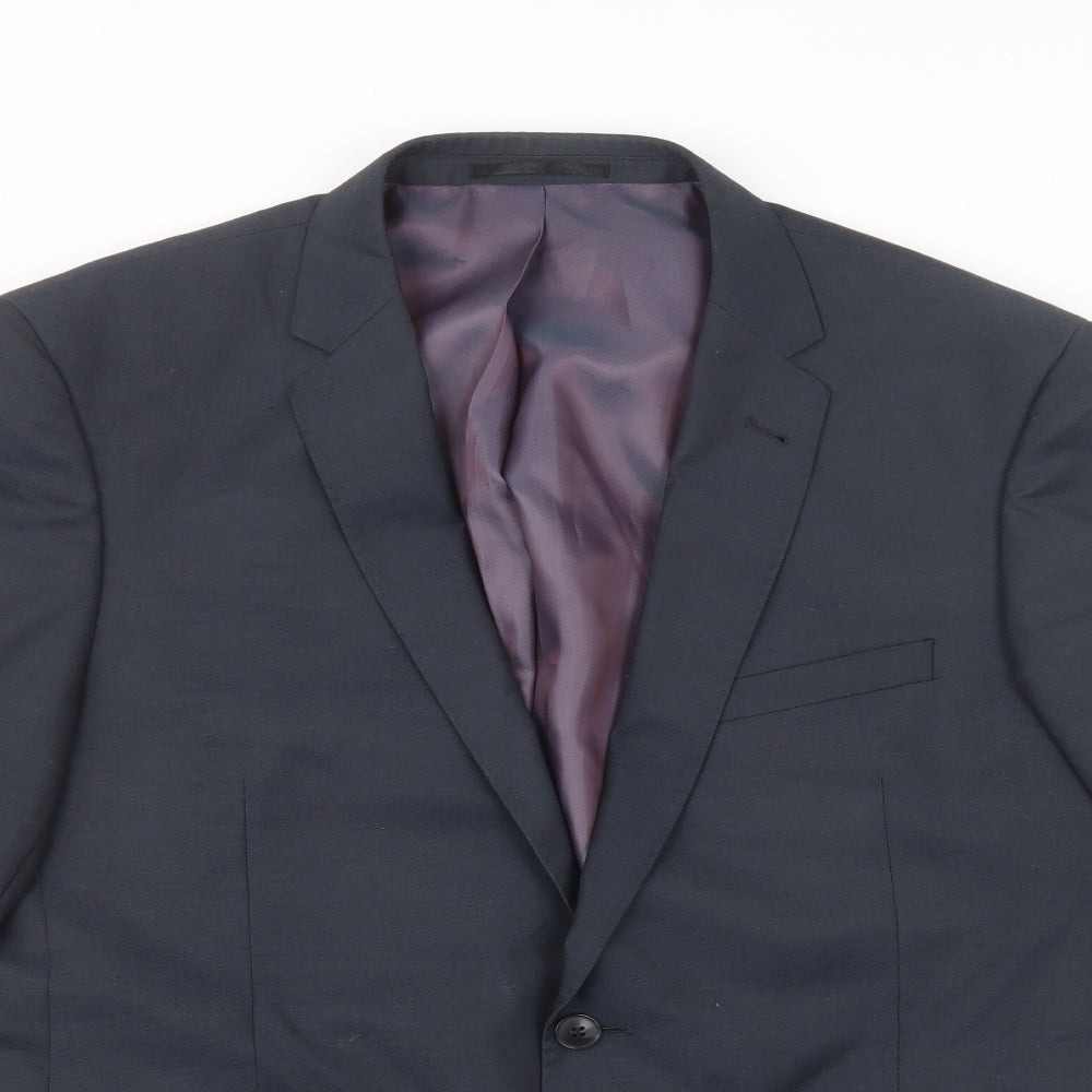 Matalan Mens Blue   Jacket Blazer Size 42  Button