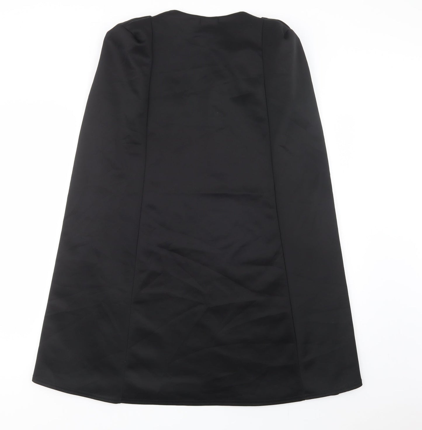 PRETTYLITTLETHING Womens Black   Jacket Waistcoat Size 12