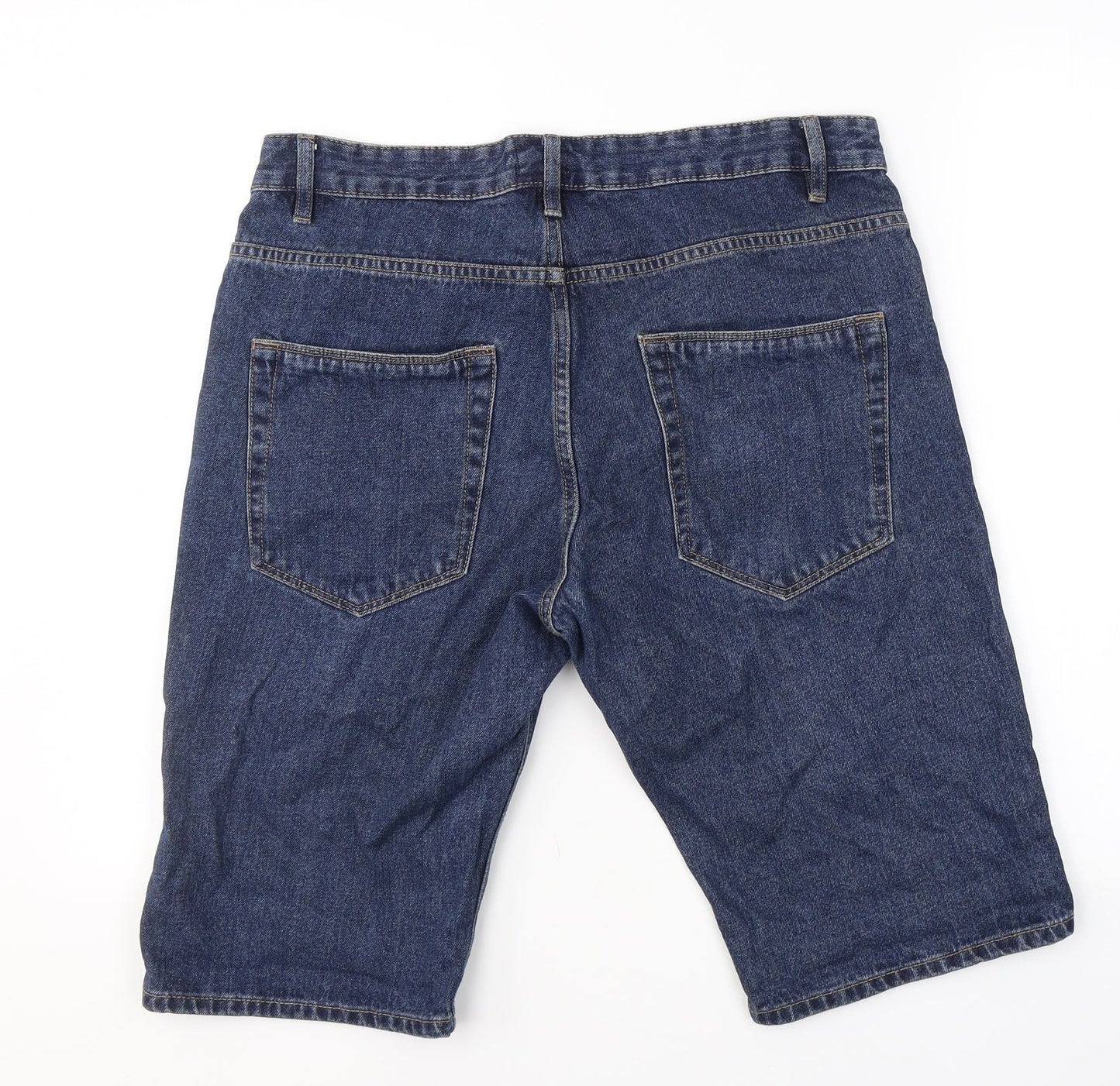 ACW 85  Mens Blue  Cotton Boyfriend Jeans Size 32 in  Regular Button