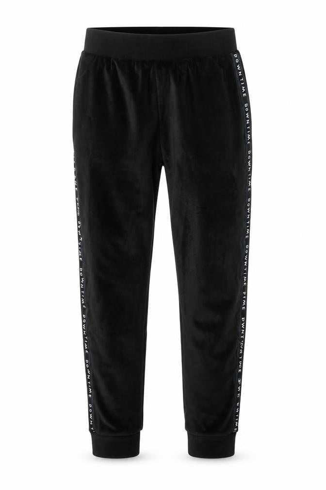 NEXT Girls Black  Polyester Jogger Trousers Size 9 Months  Regular