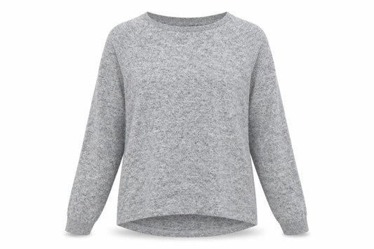 Primark Womens Grey Crew Neck  Polyester Pullover Jumper Size M