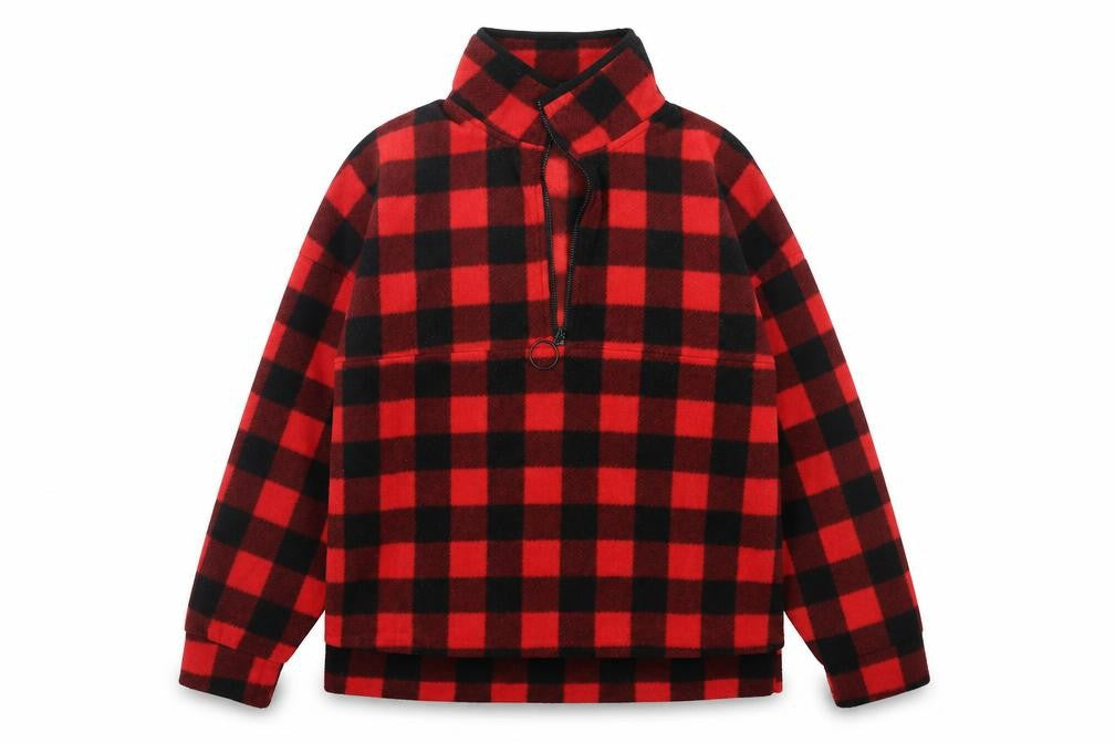 Primark Womens Multicoloured Check Polyester Pullover Sweatshirt Size 6