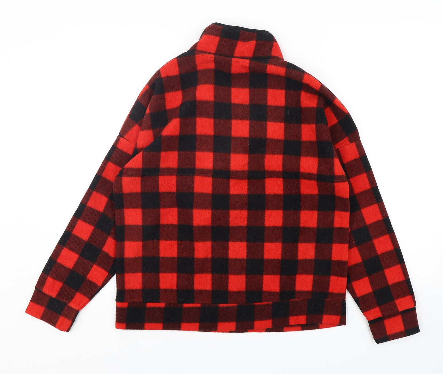 Primark Womens Multicoloured Check Polyester Pullover Sweatshirt Size 6