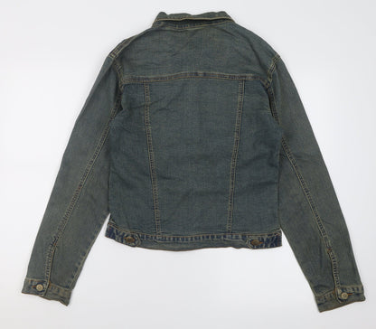 Preworn Womens Blue   Jacket  Size 8  Button