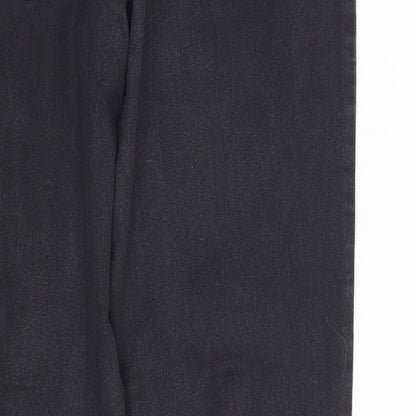 Preloved Marks and Spencer Womens Black  Cotton Jegging Jeans Size 12 L30 in Slim - Label