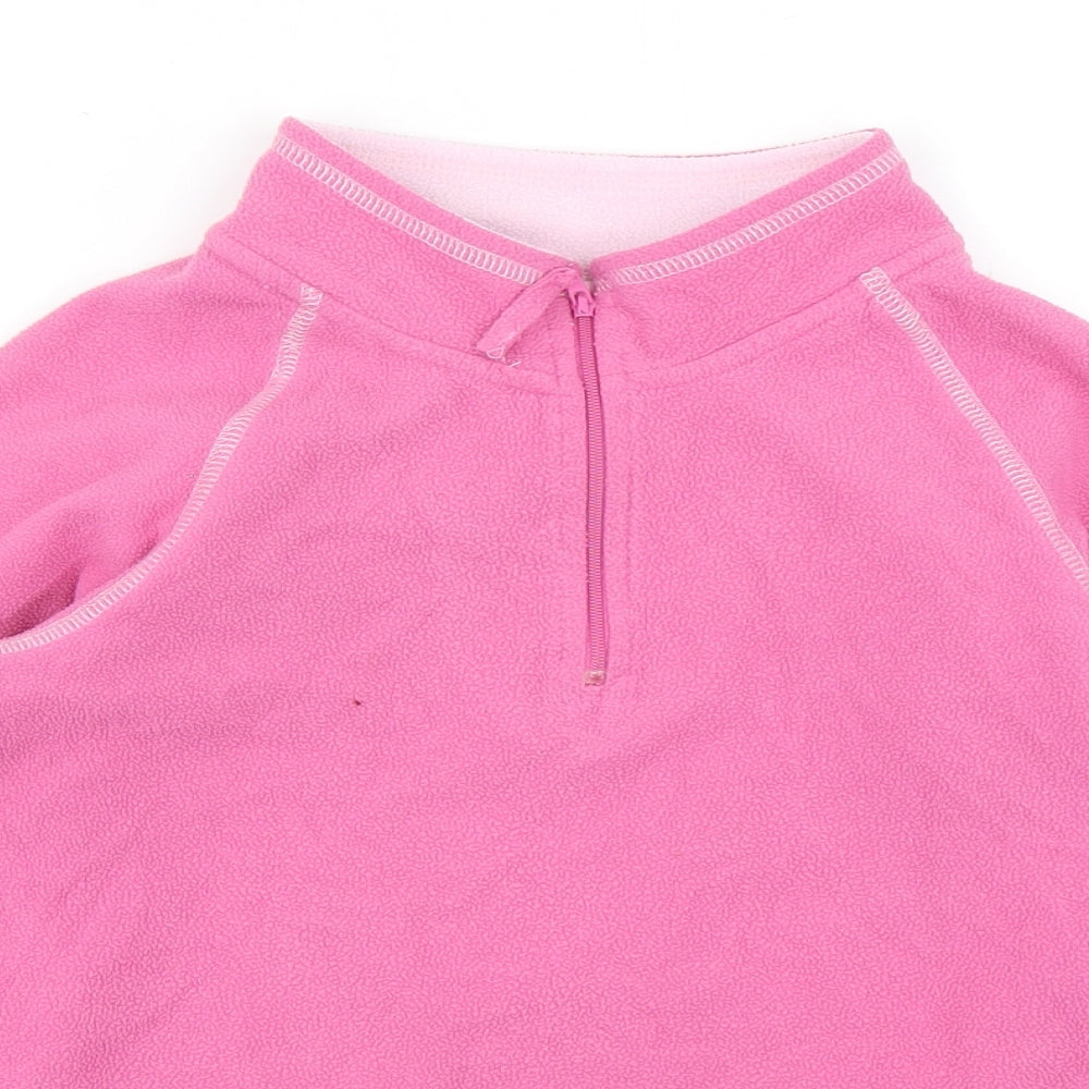 Cherokee Girls Pink  Polyester Pullover Sweatshirt Size 9-10 Years  Pullover