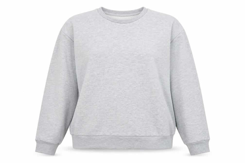 Primark Womens Grey  Cotton Pullover Sweatshirt Size 14  Pullover
