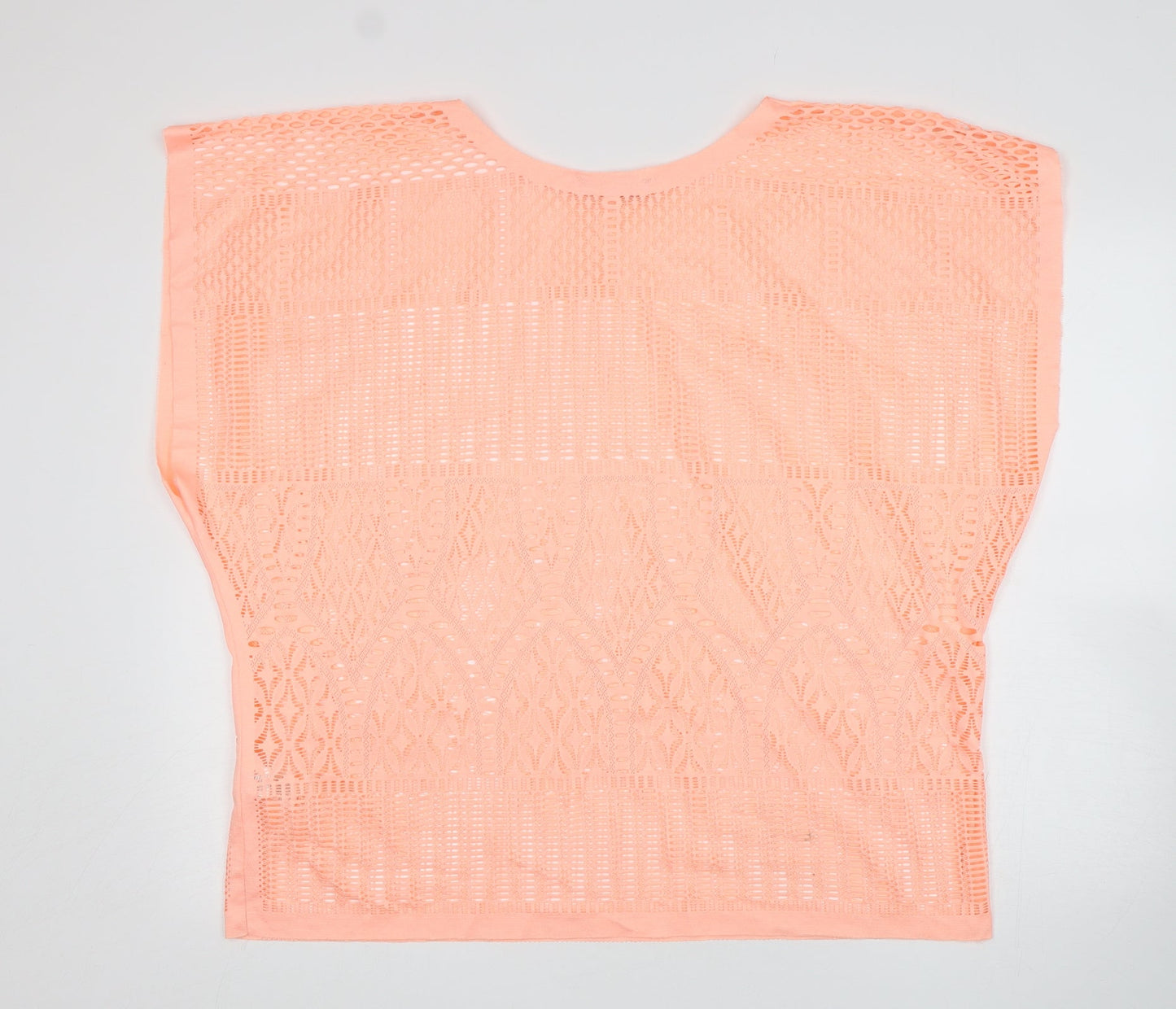 Atmosphere Womens Pink  Polyester Basic T-Shirt Size M Round Neck
