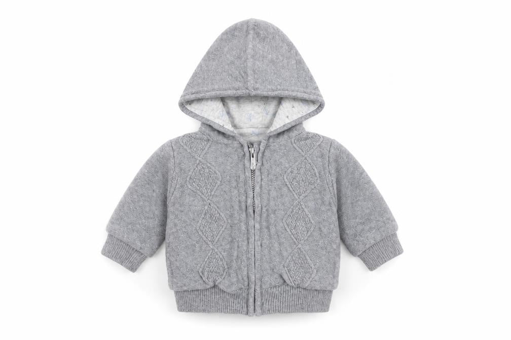 Mothercare Baby Green  Cotton Full Zip Jumper Size 0-3 Months  Zip