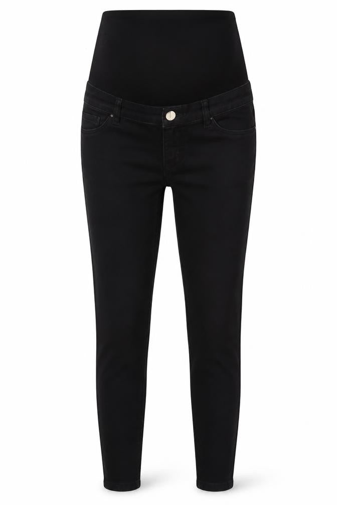 Dorothy Perkins Womens Black  Cotton Skinny Jeans Size 8 L28 in Regular Button