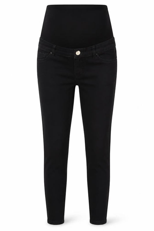Dorothy Perkins Womens Black  Cotton Skinny Jeans Size 8 L28 in Regular Button