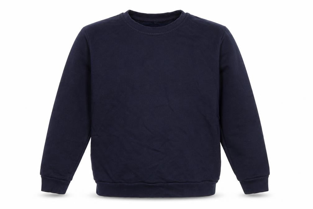 George Boys Blue  Cotton Pullover Sweatshirt Size 11-12 Years