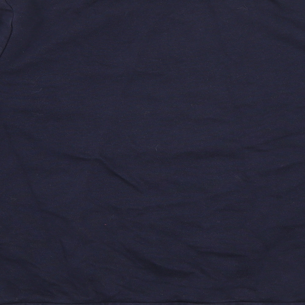 George Boys Blue  Cotton Pullover Sweatshirt Size 11-12 Years