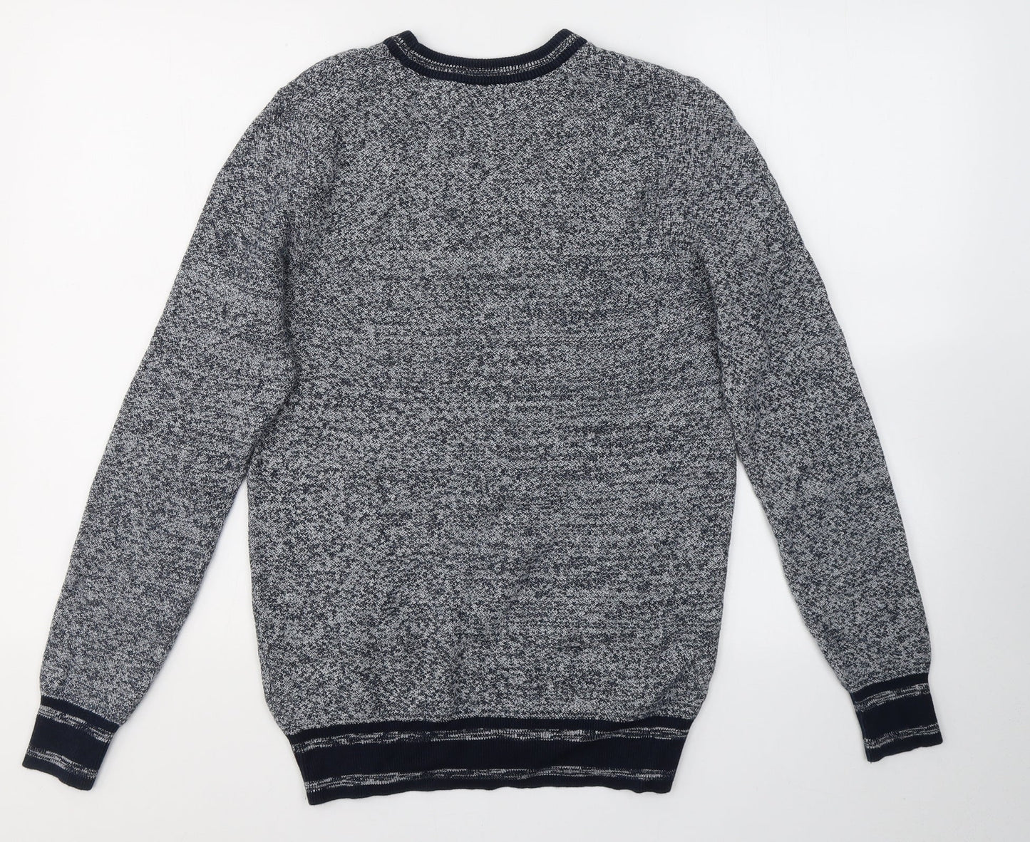 Marks and Spencer Mens Grey  Cotton Pullover Sweatshirt Size S