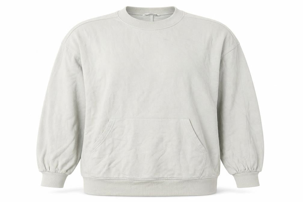 George Womens Grey  Cotton Pullover Sweatshirt Size 8  Pullover