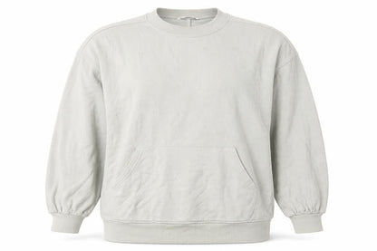 George Womens Grey  Cotton Pullover Sweatshirt Size 8  Pullover