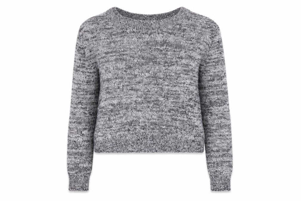 H&M Womens Purple Scoop Neck  Polyester Pullover Jumper Size 6