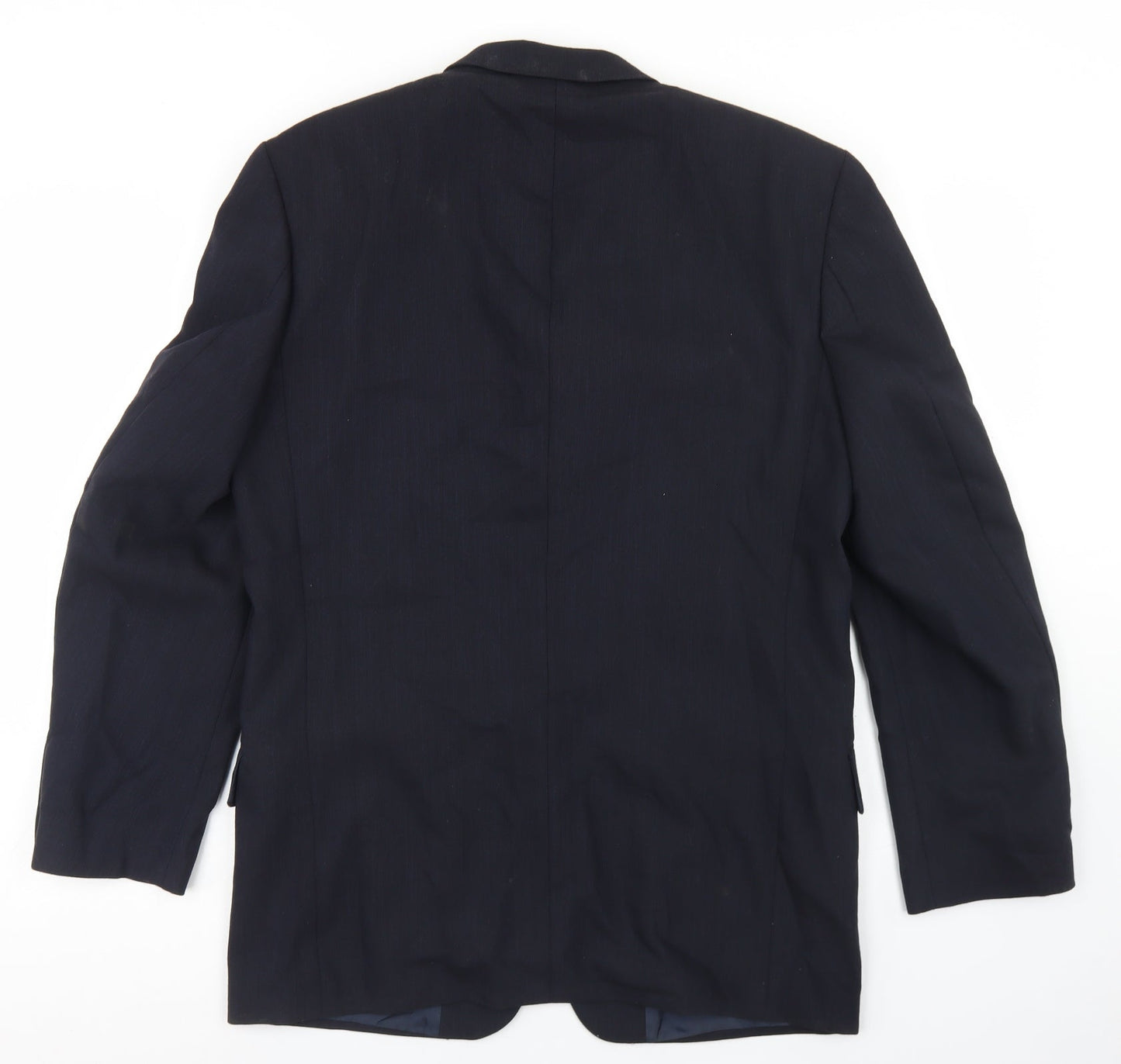 REMUS Mens Blue  Wool Jacket Blazer Size 38