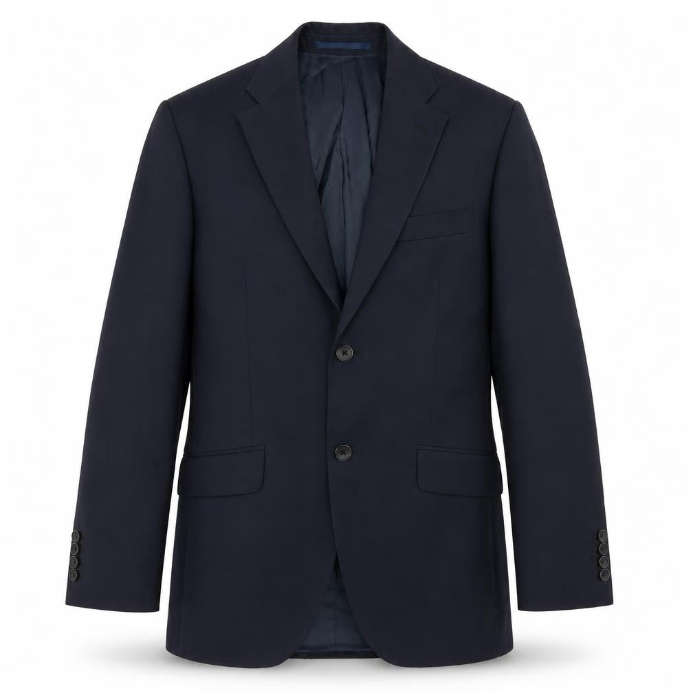 Howick Tailored Mens Blue  Wool Jacket Blazer Size 36