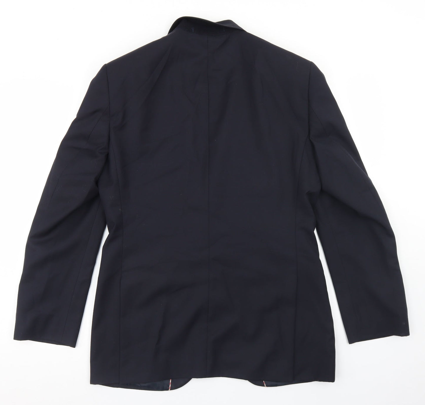Howick Tailored Mens Blue  Wool Jacket Blazer Size 36