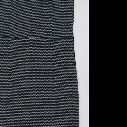 Tu Womens Blue Geometric Polyester A-Line  Size 12  Crew Neck Zip