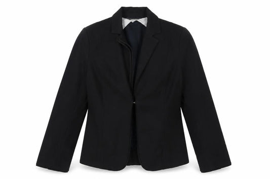 Definition Womens Black   Jacket Blazer Size 10  Hook & Eye