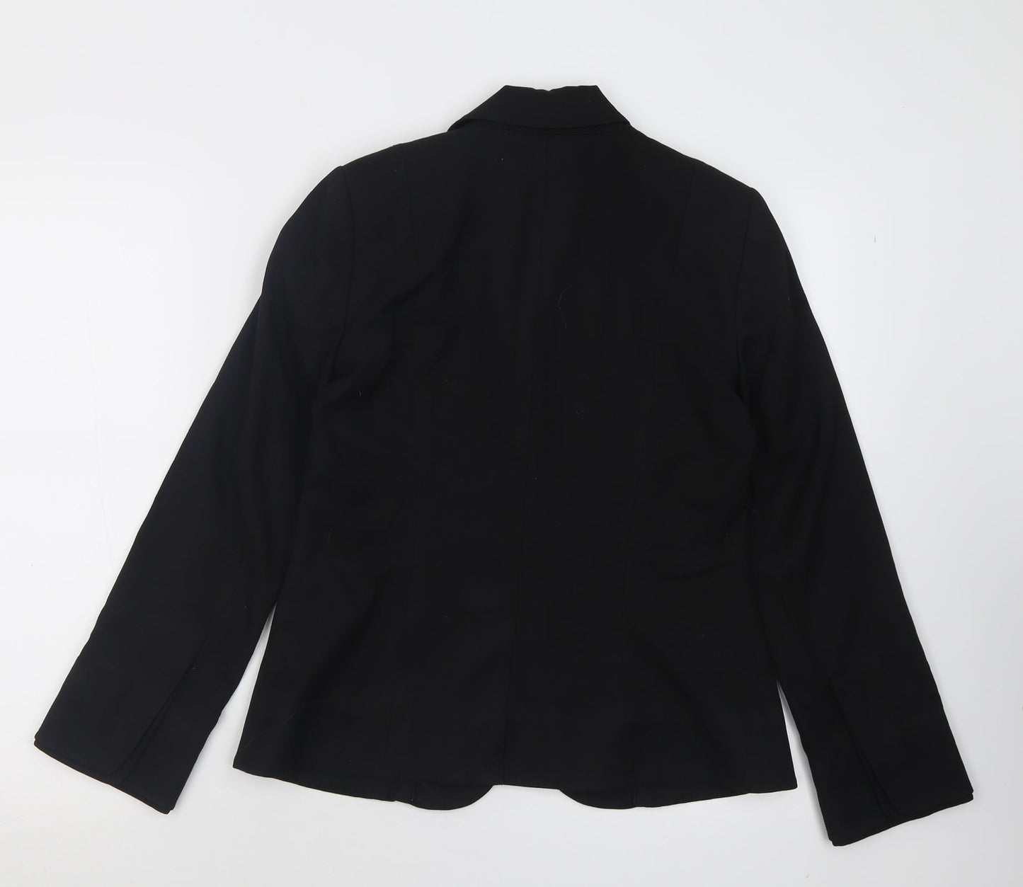 Definition Womens Black   Jacket Blazer Size 10  Hook & Eye