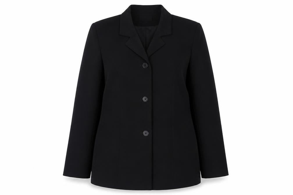 Etam Womens Black   Jacket Blazer Size 14  Button