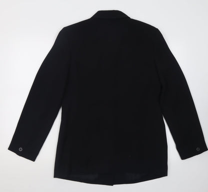 Etam Womens Black   Jacket Blazer Size 14  Button