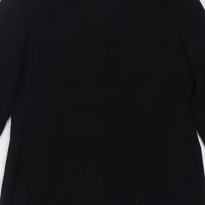 Etam Womens Black   Jacket Blazer Size 14  Button