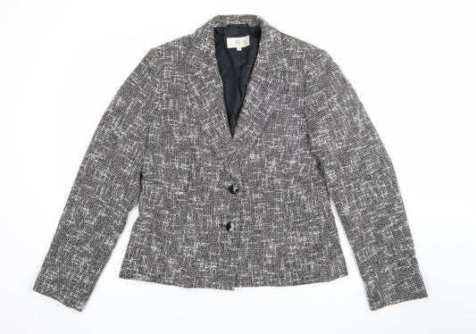 CC Womens Black   Jacket  Size 14  Button