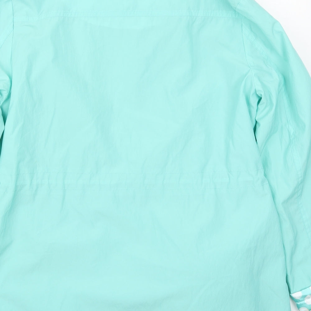 First Avenue Womens Green   Jacket Coat Size M  Zip