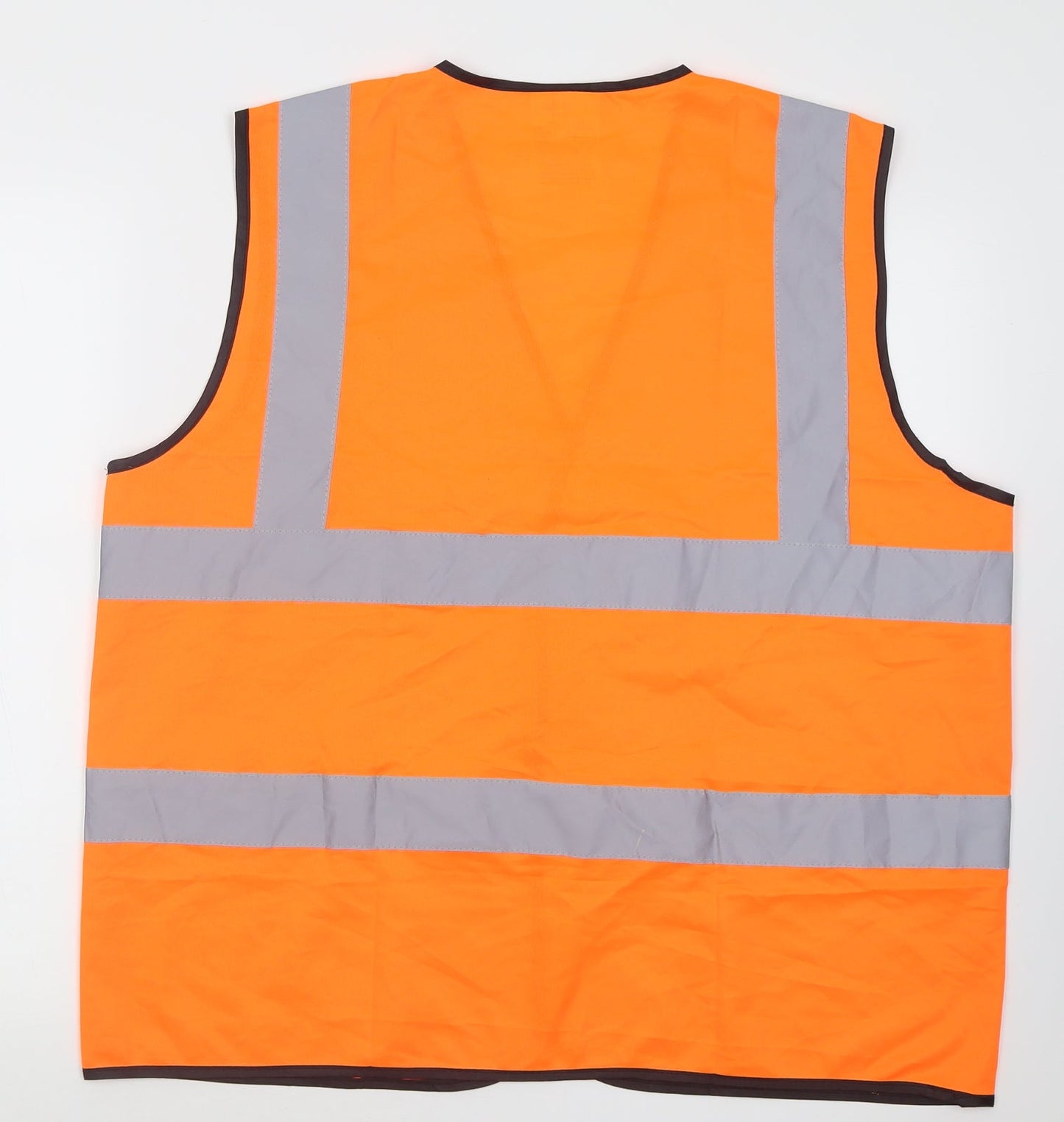 Uneek Mens Orange   Jacket  Size XL  Hook & Loop - Work wear