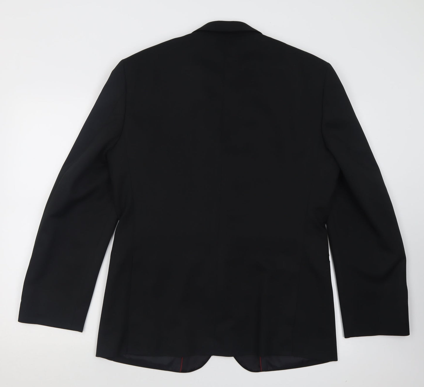 Taylor & Wright Mens Black  Polyester Jacket Blazer Size 40